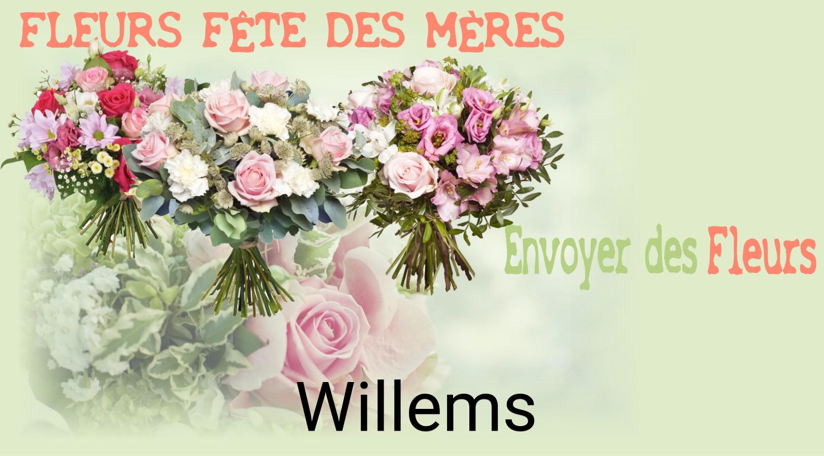 Bouquet de Fête des Mères livré à Willems
